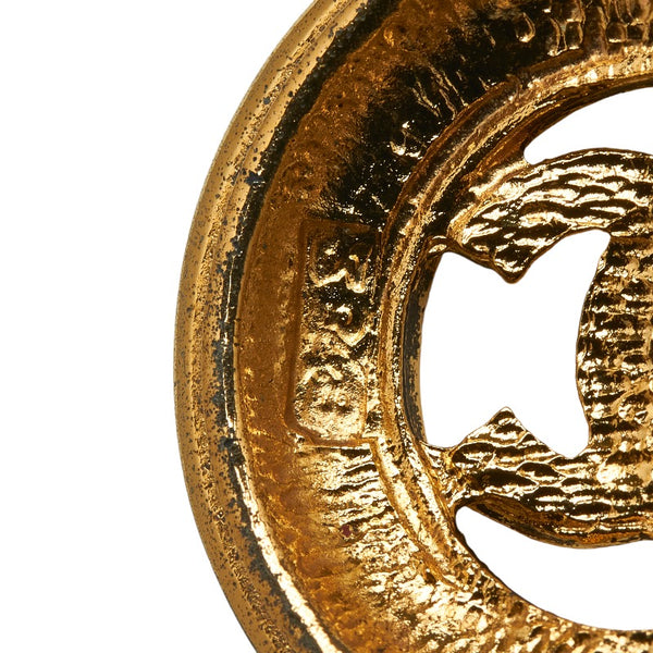 シャネル ココマーク ラウンド ネックレス ゴールド メッキ レディース CHANEL 【中古】