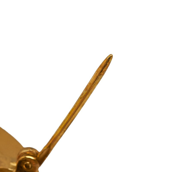 シャネル ココスイング マトラッセバッグ ココマーク ブローチ ゴールド メッキ レディース CHANEL 【中古】