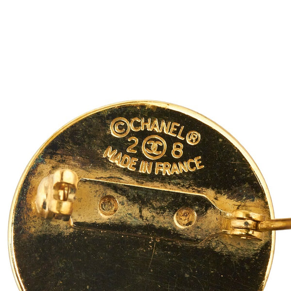 シャネル ココスイング マトラッセバッグ ココマーク ブローチ ゴールド メッキ レディース CHANEL 【中古】