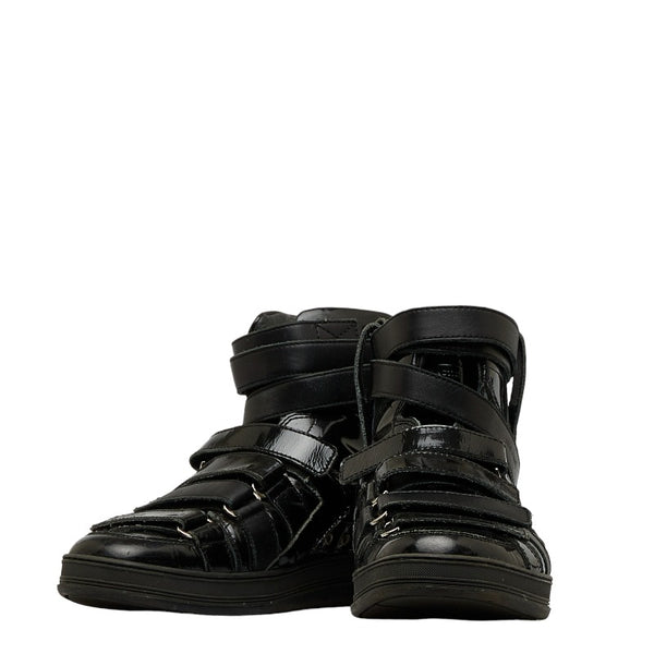 ディオール オム ブーツ ブラック レザー メンズ Dior 【中古】