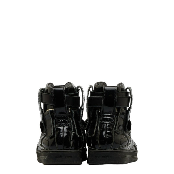 ディオール オム ブーツ ブラック レザー メンズ Dior 【中古】