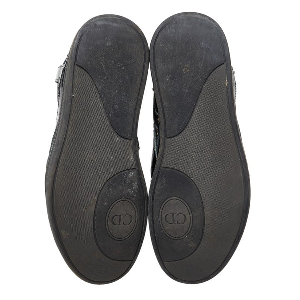 ディオール オム ブーツ ブラック レザー メンズ Dior 【中古】