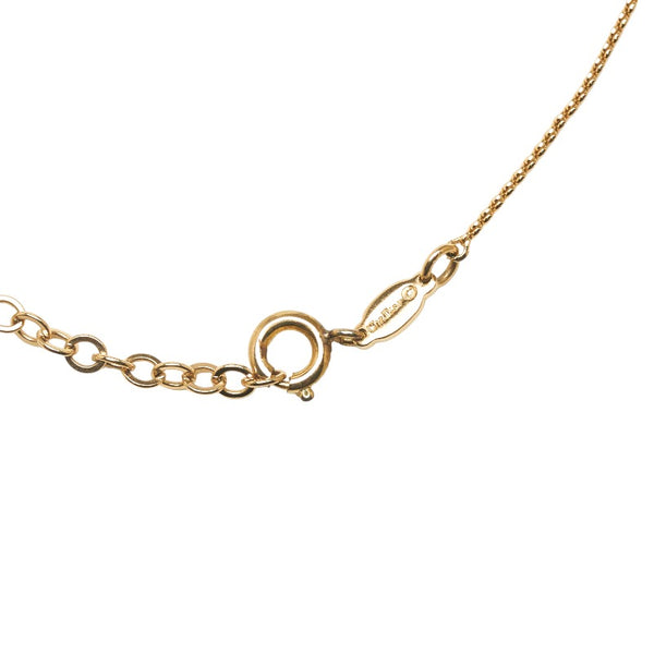 ディオール ロゴ ネックレス ゴールド メッキ レディース Dior 【中古】