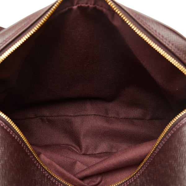 ルイ ヴィトン タイガ リポーターPM 斜め掛け ショルダーバッグ M30156 アカジュー ワインレッド レザー メンズ LOUIS VUITTON 【中古】