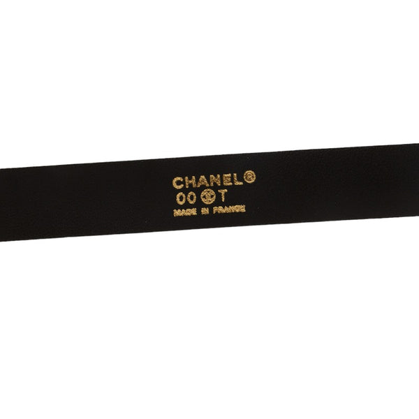 シャネル ココマーク ベルト ピンク マルチカラー パイソン レザー レディース CHANEL 【中古】