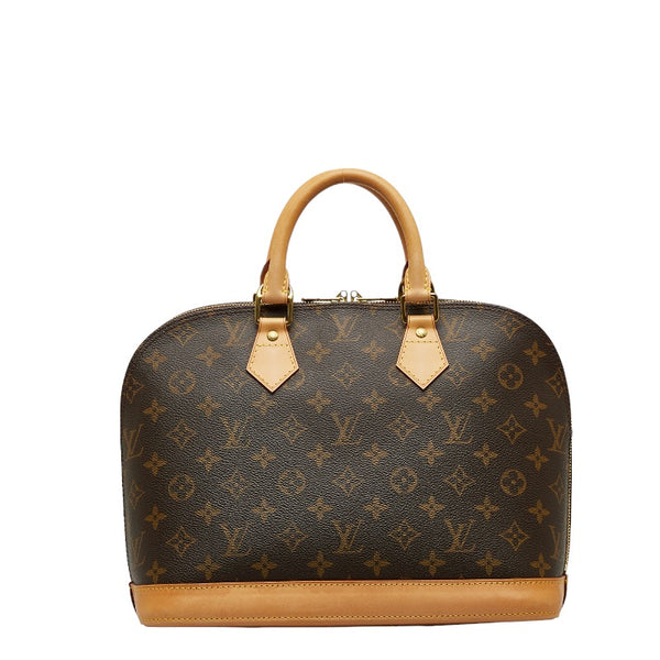 ルイ ヴィトン モノグラム アルマPM ハンドバッグ M51130 ブラウン PVC レザー レディース LOUIS VUITTON 【中古】