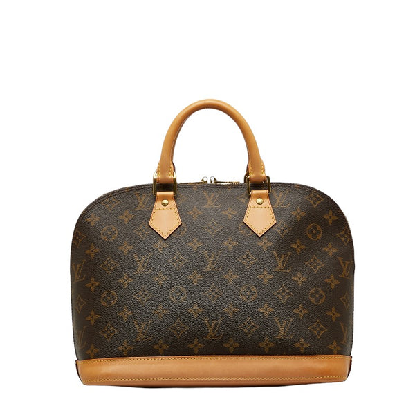 ルイ ヴィトン モノグラム アルマPM ハンドバッグ M51130 ブラウン PVC レザー レディース LOUIS VUITTON 【中古】