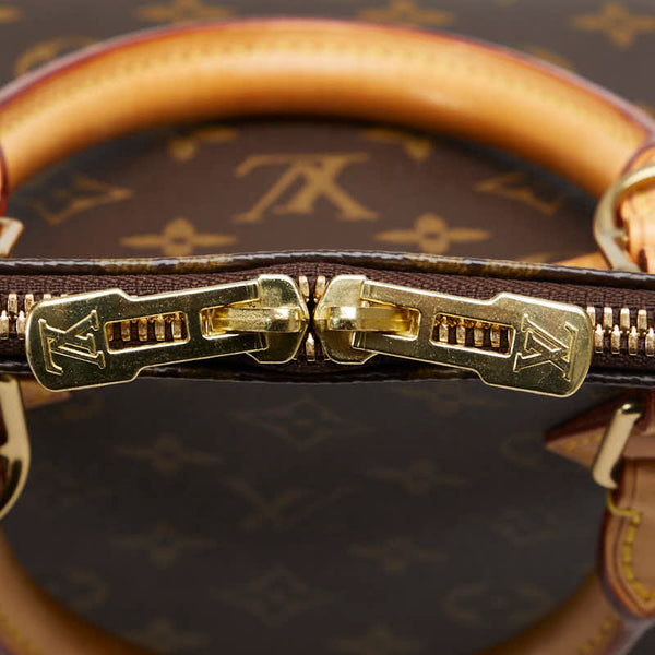 ルイ ヴィトン モノグラム アルマPM ハンドバッグ M51130 ブラウン PVC レザー レディース LOUIS VUITTON 【中古】