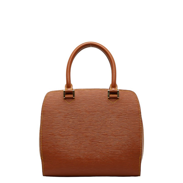 ルイ ヴィトン エピ ポンヌフ ハンドバッグ M52058 ジパングゴールド ブラウン レザー レディース LOUIS VUITTON 【中古】