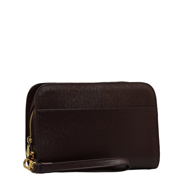 ルイ ヴィトン タイガ バイカル セカンドバッグ クラッチバッグ M30186 アカジュー ブラウン レザー メンズ LOUIS VUITTON 【中古】