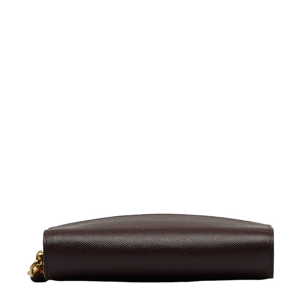 ルイ ヴィトン タイガ バイカル セカンドバッグ クラッチバッグ M30186 アカジュー ブラウン レザー メンズ LOUIS VUITTON 【中古】