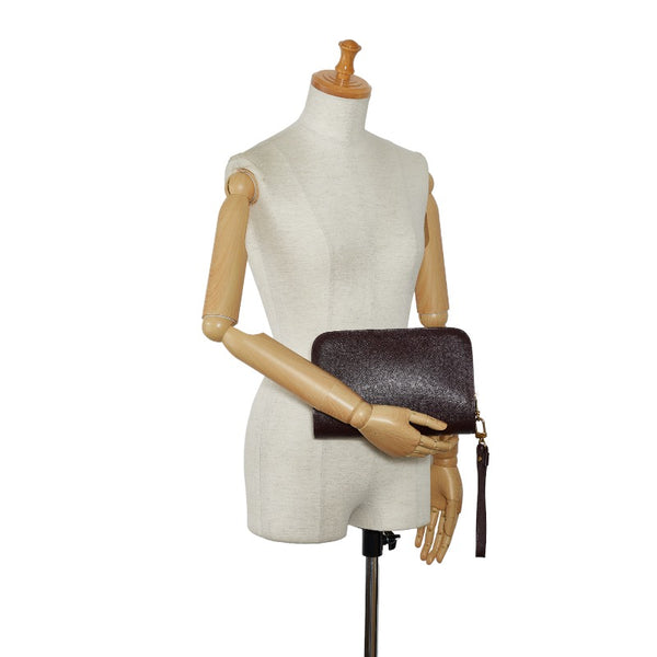 ルイ ヴィトン タイガ バイカル セカンドバッグ クラッチバッグ M30186 アカジュー ブラウン レザー メンズ LOUIS VUITTON 【中古】