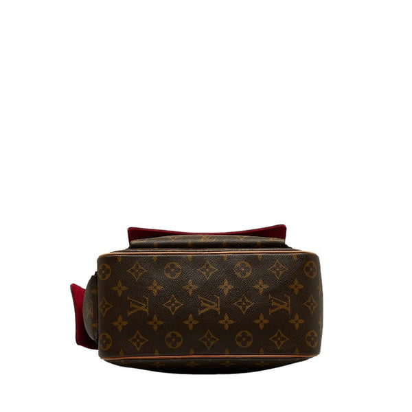 ルイ ヴィトン モノグラム エクサントリ シテ ハンドバッグ M51161 ブラウン PVC レザー レディース LOUIS VUITTON 【中古】