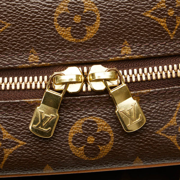 ルイ ヴィトン モノグラム エクサントリ シテ ハンドバッグ M51161 ブラウン PVC レザー レディース LOUIS VUITTON 【中古】