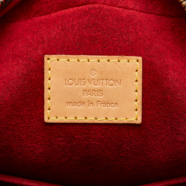 ルイ ヴィトン モノグラム エクサントリ シテ ハンドバッグ M51161 ブラウン PVC レザー レディース LOUIS VUITTON 【中古】