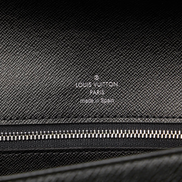 ルイ ヴィトン タイガ セレンガ クラッチバッグ セカンドバック M30782 アルドワーズ ブラック レザー レディース LOUIS VUITTON 【中古】