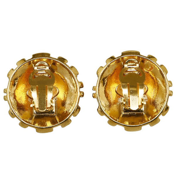 シャネル ココマーク 円 イヤリング ゴールド メッキ レディース CHANEL 【中古】