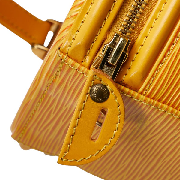 ルイ ヴィトン エピ カンヌ ハンドバッグ バニティバッグ M48039 タッシリイエロー レザー レディース LOUIS VUITTON 【中古】