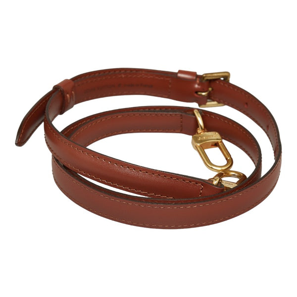 ルイ ヴィトン エピ ショルダーストラップ ケニアブラウン レザー レディース LOUIS VUITTON 【中古】