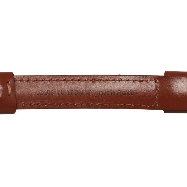 ルイ ヴィトン エピ ショルダーストラップ ケニアブラウン レザー レディース LOUIS VUITTON 【中古】