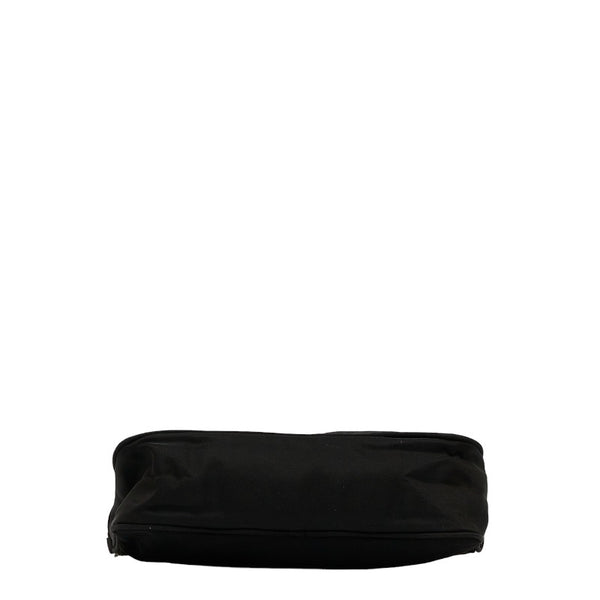 プラダ ハンドポーチ ブラック ナイロン レディース PRADA 【中古】