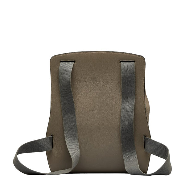 エルメス シェルパGM リュック バックパック トゥルティールグレー トゴ レディース HERMES 【中古】