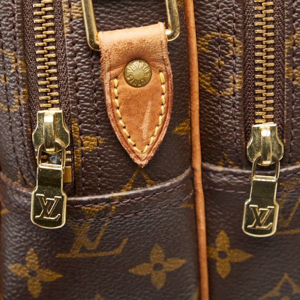 ルイ ヴィトン モノグラム  リポーターPM 斜め掛け ショルダーバッグ  M45254 ブラウン PVC レザー レディース LOUIS VUITTON 【中古】