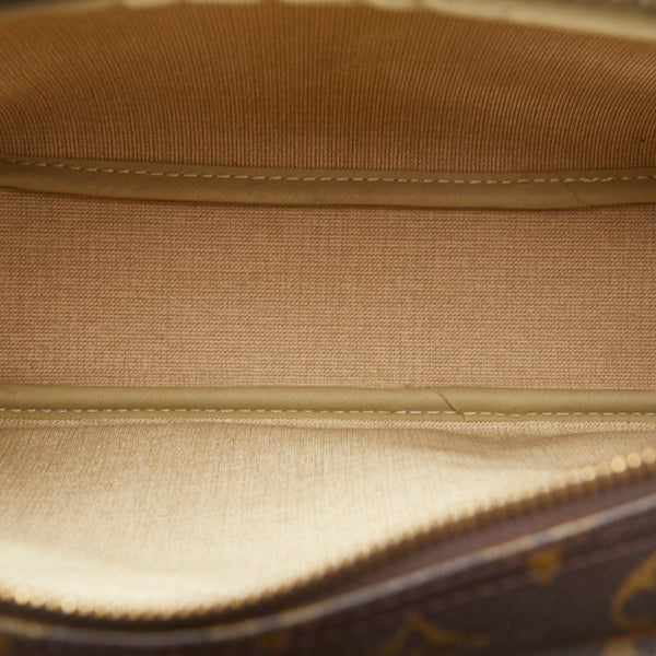 ルイ ヴィトン モノグラム  リポーターPM 斜め掛け ショルダーバッグ  M45254 ブラウン PVC レザー レディース LOUIS VUITTON 【中古】