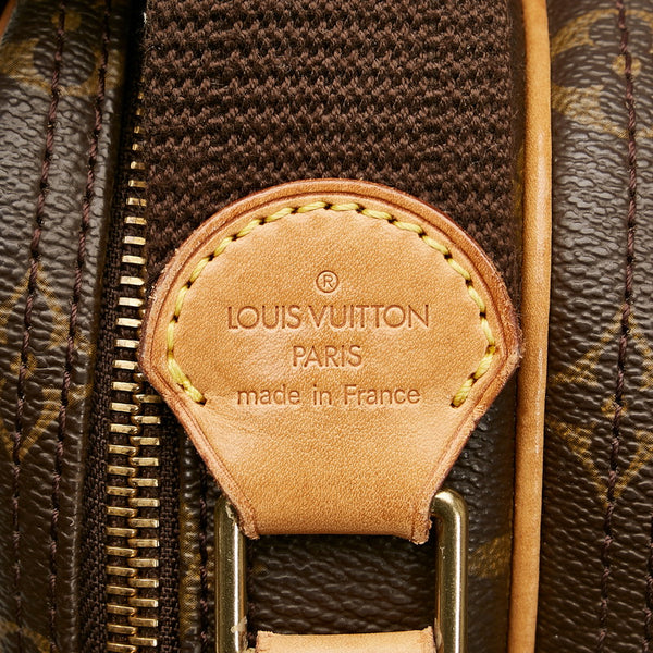 ルイ ヴィトン モノグラム  リポーターPM 斜め掛け ショルダーバッグ  M45254 ブラウン PVC レザー レディース LOUIS VUITTON 【中古】