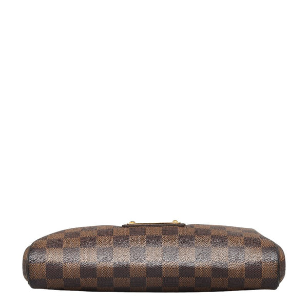ルイ ヴィトン ダミエ エヴァ チェーン ハンドバッグ ショルダーバッグ 2WAY N55213 ブラウン PVC レザー レディース LOUIS VUITTON 【中古】
