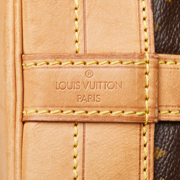 ルイ ヴィトン モノグラム ノエ ショルダーバッグ M42224 ブラウン PVC レザー レディース LOUIS VUITTON 【中古】