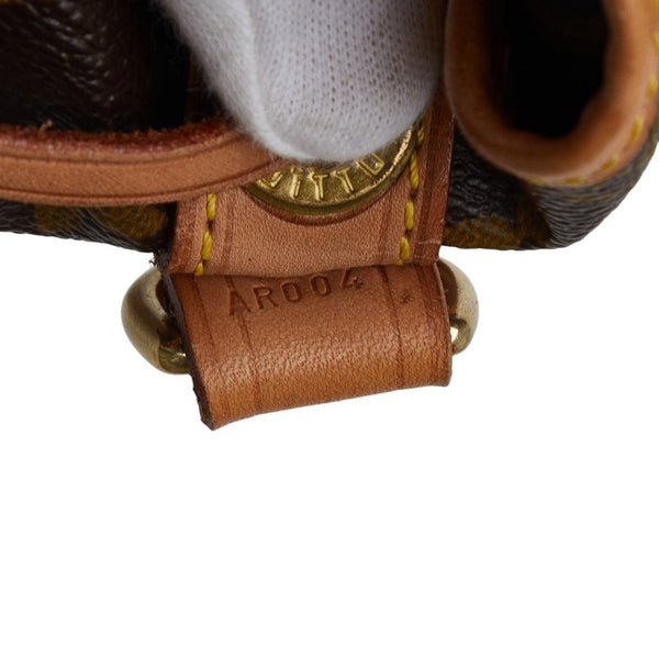 ルイ ヴィトン モノグラム ノエ ショルダーバッグ M42224 ブラウン PVC レザー レディース LOUIS VUITTON 【中古】