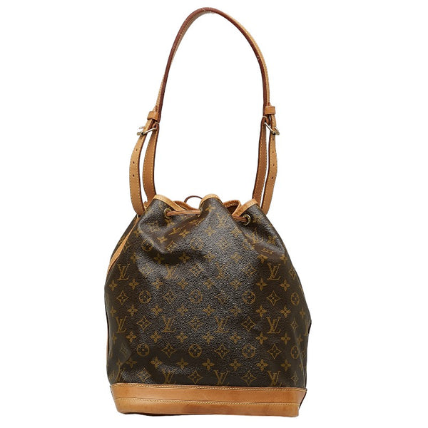 ルイ ヴィトン モノグラム ノエ ショルダーバッグ M42224 ブラウン PVC レザー レディース LOUIS VUITTON 【中古】