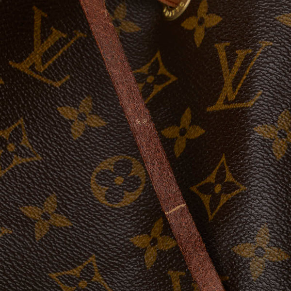 ルイ ヴィトン モノグラム ノエ ショルダーバッグ M42224 ブラウン PVC レザー レディース LOUIS VUITTON 【中古】