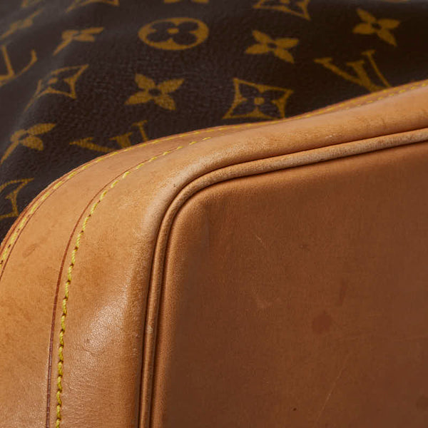 ルイ ヴィトン モノグラム ノエ ショルダーバッグ M42224 ブラウン PVC レザー レディース LOUIS VUITTON 【中古】