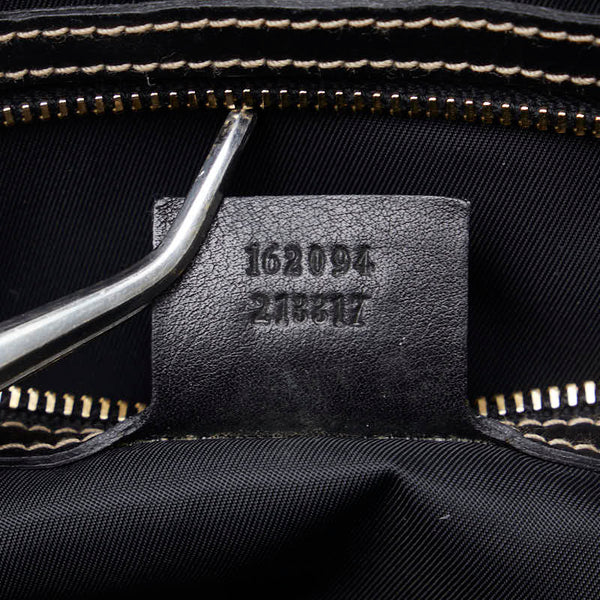 グッチ ニューブリッド ダブルG シェリー トートバッグ ショルダーバッグ 162094 ブラック マルチカラー パテントレザー レザー レディース GUCCI 【中古】