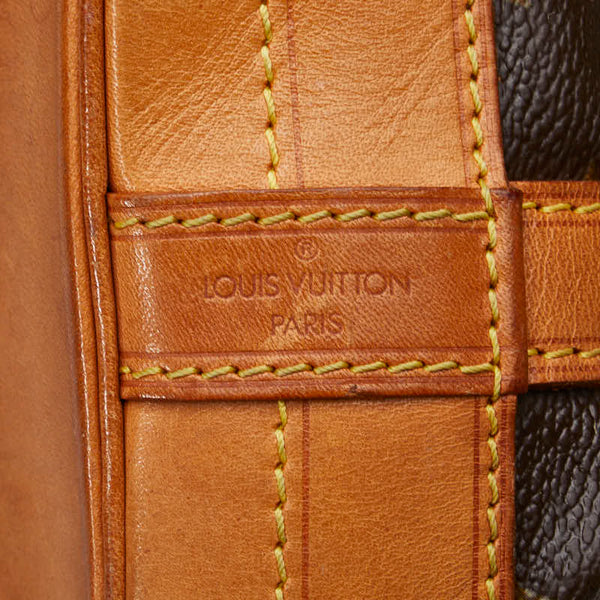 ルイ ヴィトン モノグラム ノエ ショルダーバッグ M42224 ブラウン PVC レザー レディース LOUIS VUITTON 【中古】