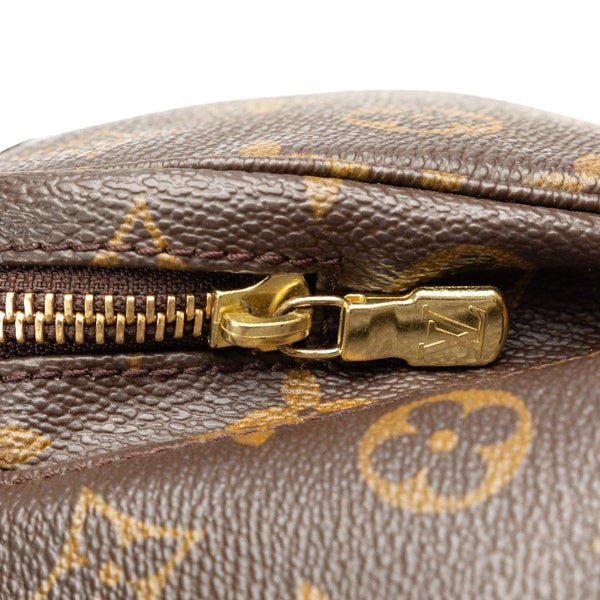 ルイ ヴィトン モノグラム モンスリGM リュック バックパック M51135 ブラウン PVC レザー レディース LOUIS VUITTON 【中古】