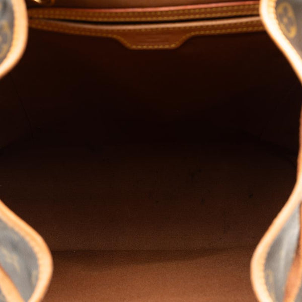 ルイ ヴィトン モノグラム モンスリGM リュック バックパック M51135 ブラウン PVC レザー レディース LOUIS VUITTON 【中古】