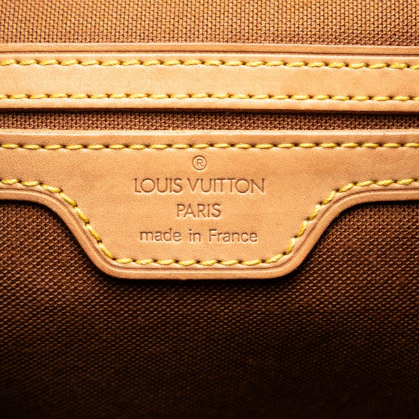 ルイ ヴィトン モノグラム モンスリGM リュック バックパック M51135 ブラウン PVC レザー レディース LOUIS VUITTON 【中古】