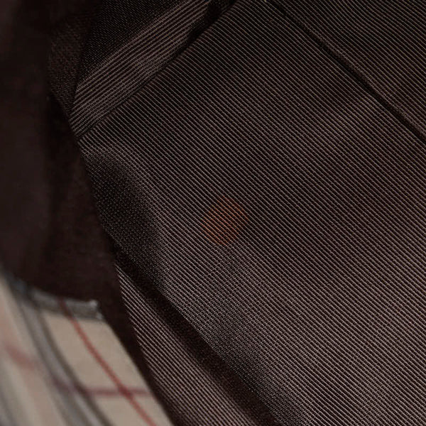 バーバリー ノバチェック ハンドバッグ トートバッグ ブラック レザー レディース BURBERRY 【中古】