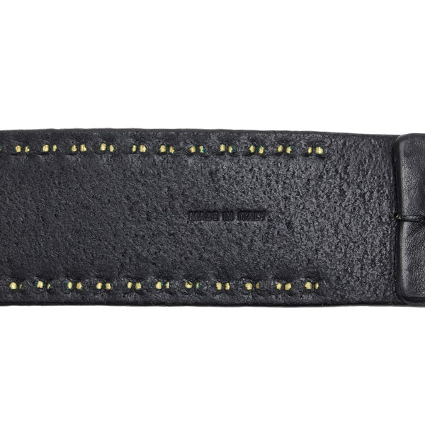 ジェイアンドエムデヴィッドソン スタッズ ベルト 32/80 ブラック レザー メンズ J&M Davidson 【中古】