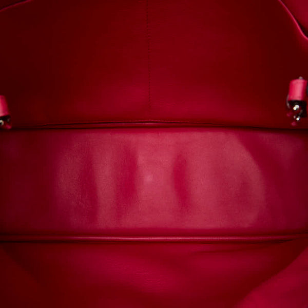 ディオール ディオリッシモ バイカラー ハンドバッグ ショルダーバッグ 2WAY オレンジ ピンク レザー レディース Dior 【中古】