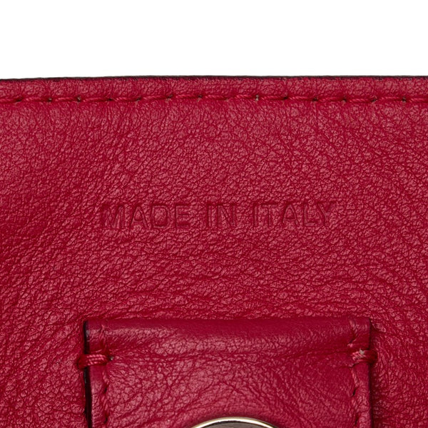 ディオール ディオリッシモ バイカラー ハンドバッグ ショルダーバッグ 2WAY オレンジ ピンク レザー レディース Dior 【中古】