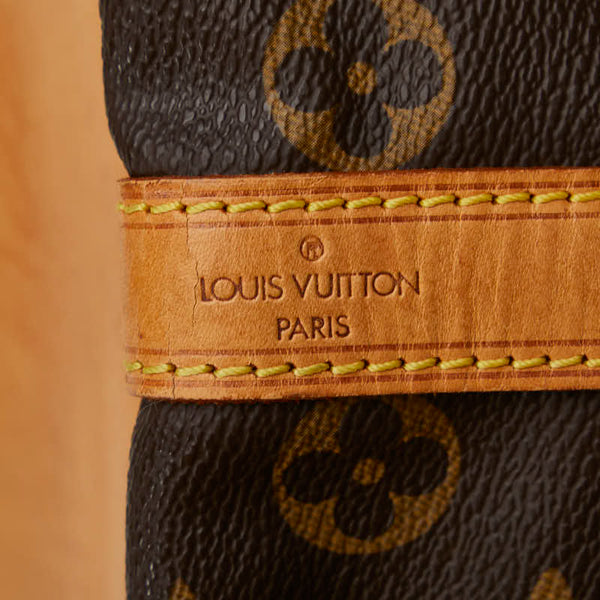 ルイ ヴィトン モノグラム プチノエ  ショルダーバッグ M42226 ブラウン PVC レザー レディース LOUIS VUITTON 【中古】