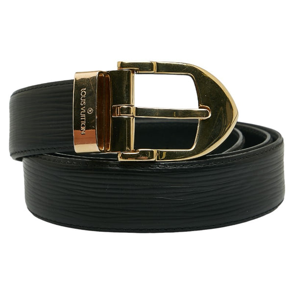 ルイ ヴィトン エピ ベルト M68332 ブラック レザー メンズ LOUIS VUITTON 【中古】