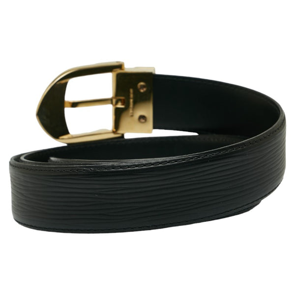 ルイ ヴィトン エピ ベルト M68332 ブラック レザー メンズ LOUIS VUITTON 【中古】