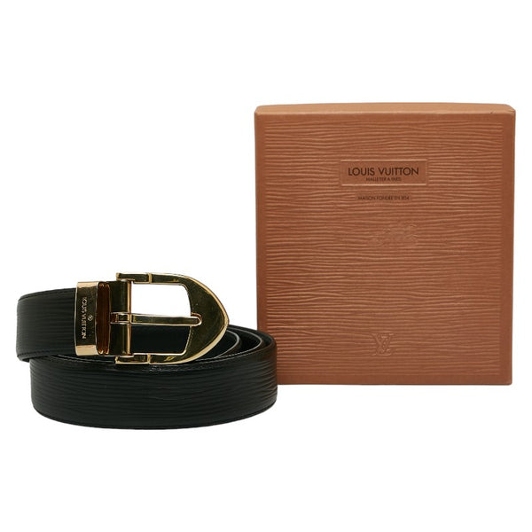 ルイ ヴィトン エピ ベルト M68332 ブラック レザー メンズ LOUIS VUITTON 【中古】