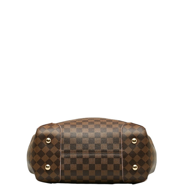 ルイ ヴィトン ダミエ カイサホーボー ローズバレリーヌ ハンドバッグ N41556 ブラウン PVC レザー レディース LOUIS VUITTON 【中古】