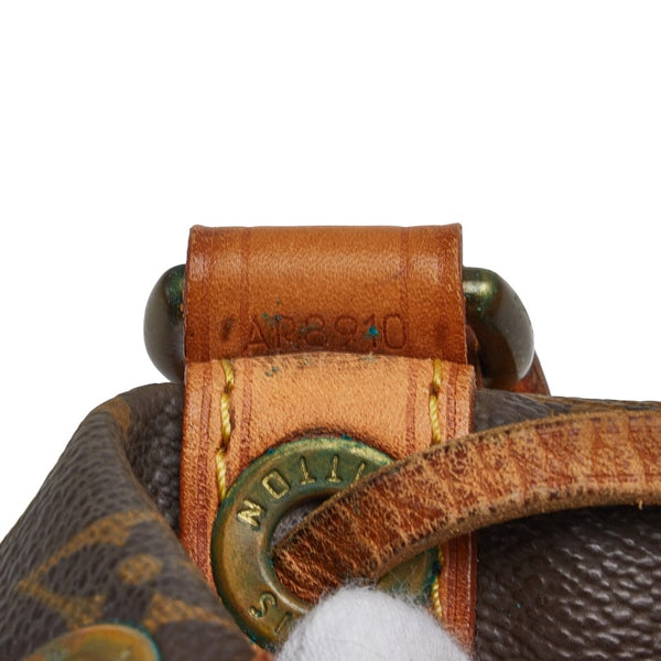 ルイ ヴィトン モノグラム ノエ ショルダーバッグ M42224 ブラウン PVC レザー レディース LOUIS VUITTON 【中古】